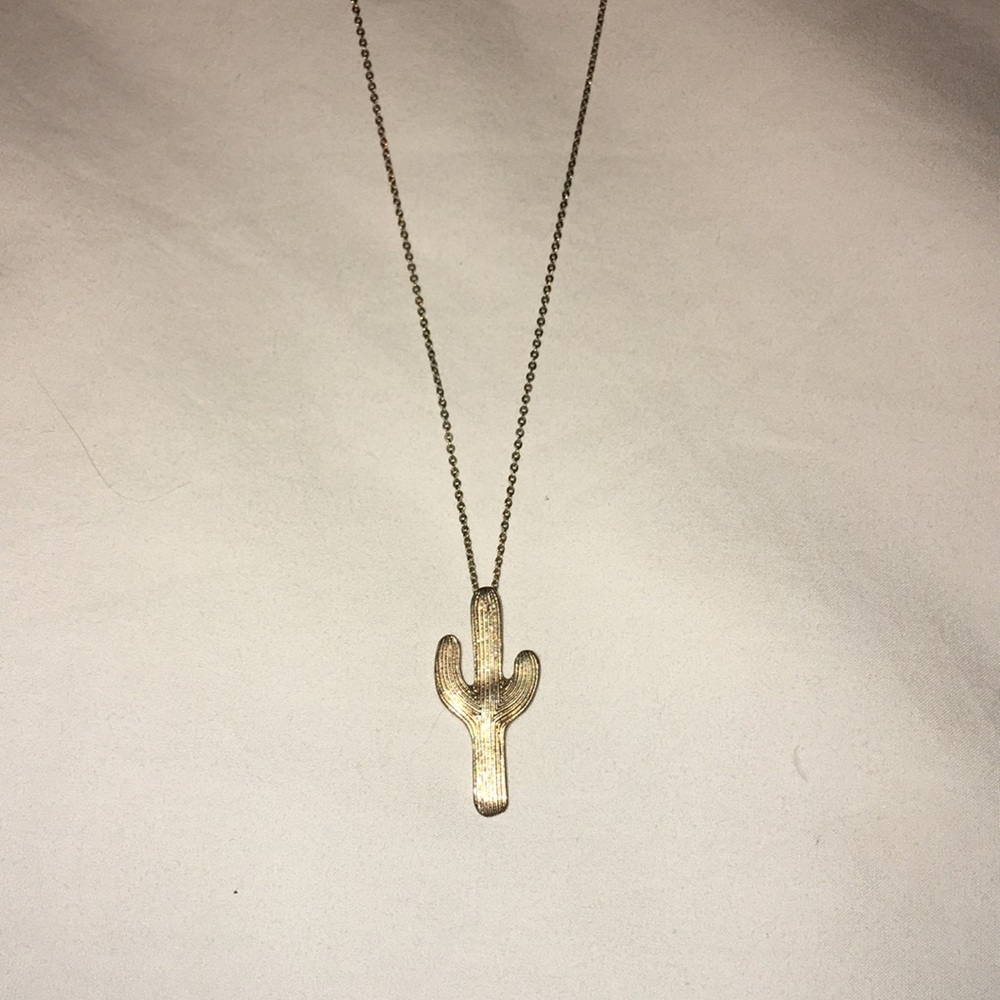Cactus necklace!